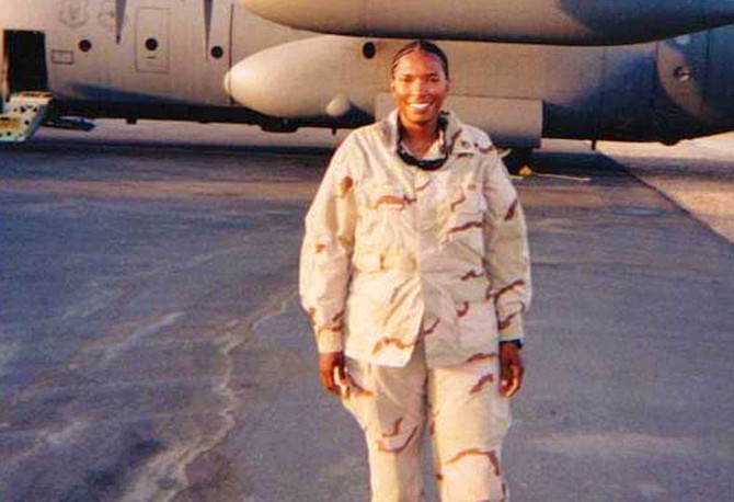 Sgt. First Class Juanita Wilson, the first American mother to lose a limb in Iraq