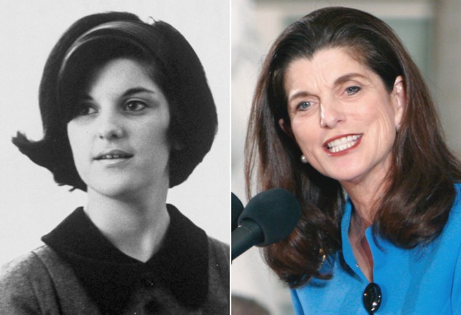 Luci Baines Johnson Turpin in 1966 and 2008