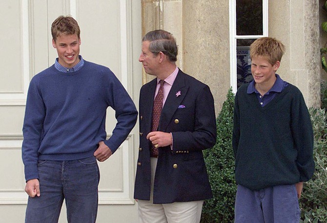 Prince William at age 17