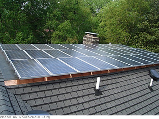 Al Gore's rooftop solar panels