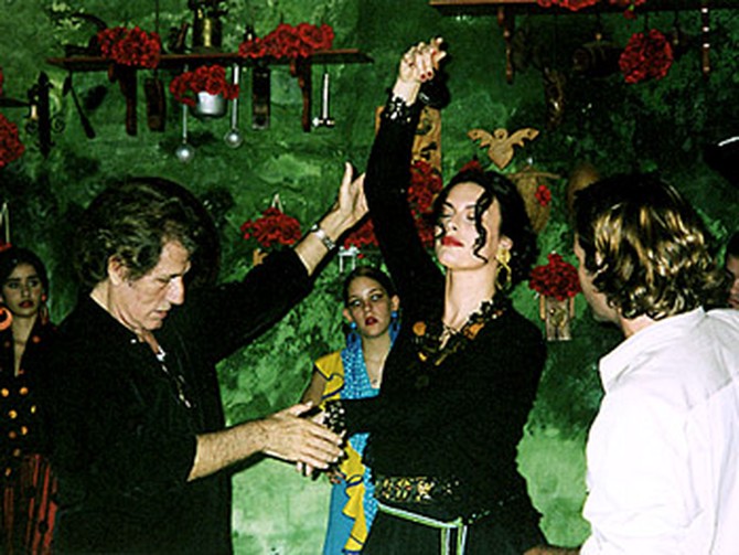 Flamenco coach with Magali