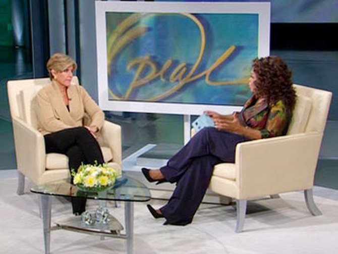 Suze Orman and Oprah