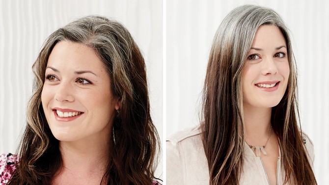 Blue and Grey Hair: How to Transition from Blonde or Brunette - wide 5