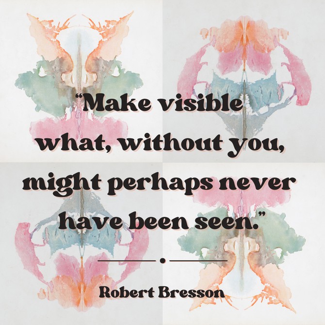 Robert Bresson Quote