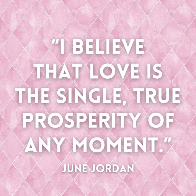 June Jordan Quote About Love