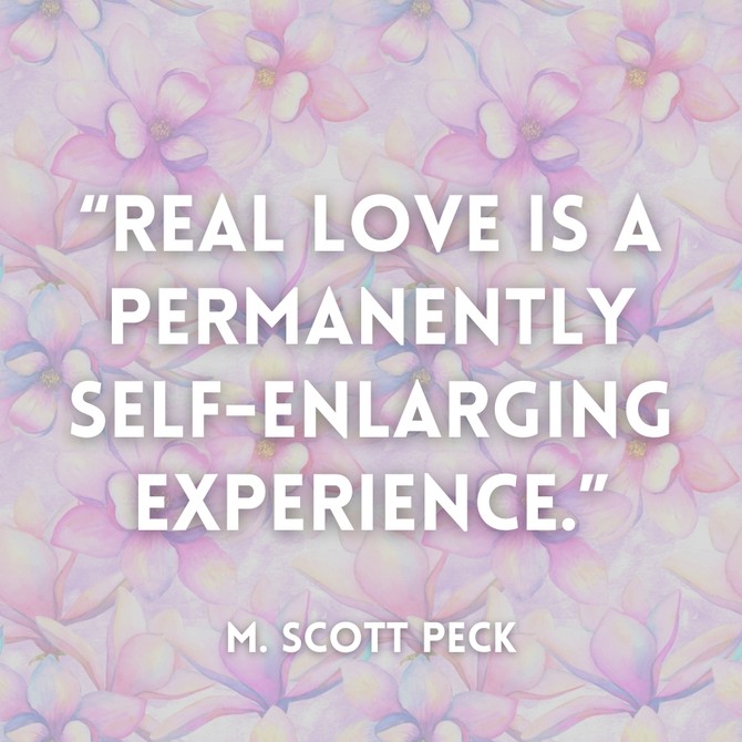 M. Scott Peck Quote About Love
