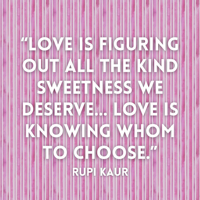 Rupi Kaur Quote About Love