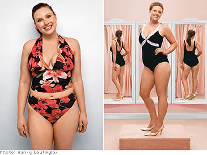 NP Womens Swimwear Waist Bikini Set Color Big Breast Swimsuit