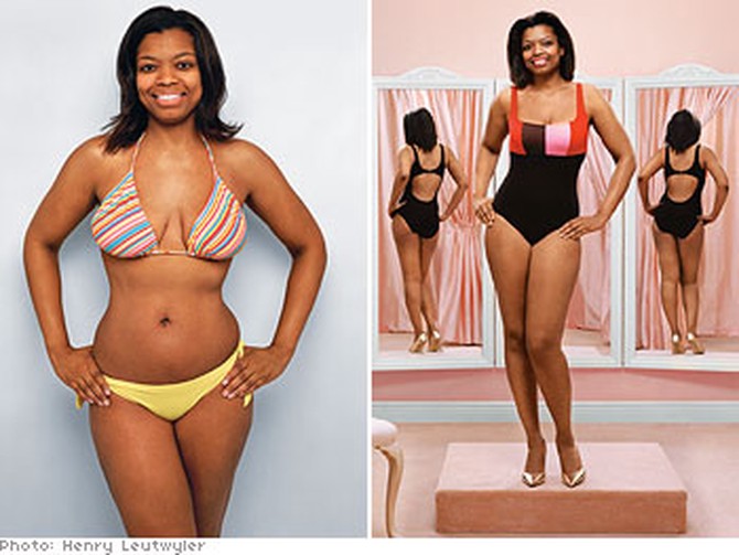 How Not to Look Fat in a Swimsuit - Swimwear Makeovers