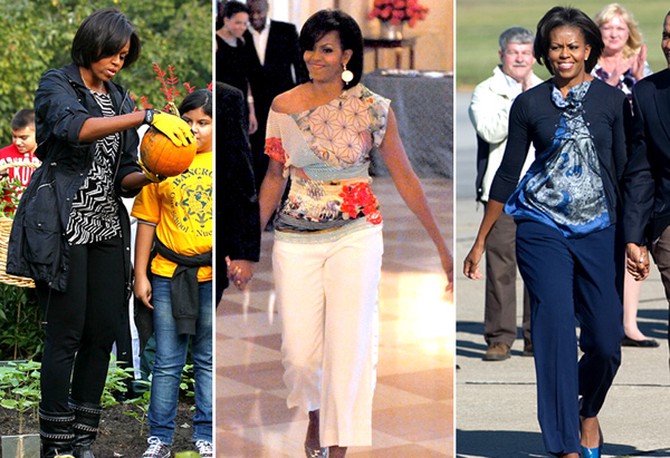 Michelle Obama's style - comfort