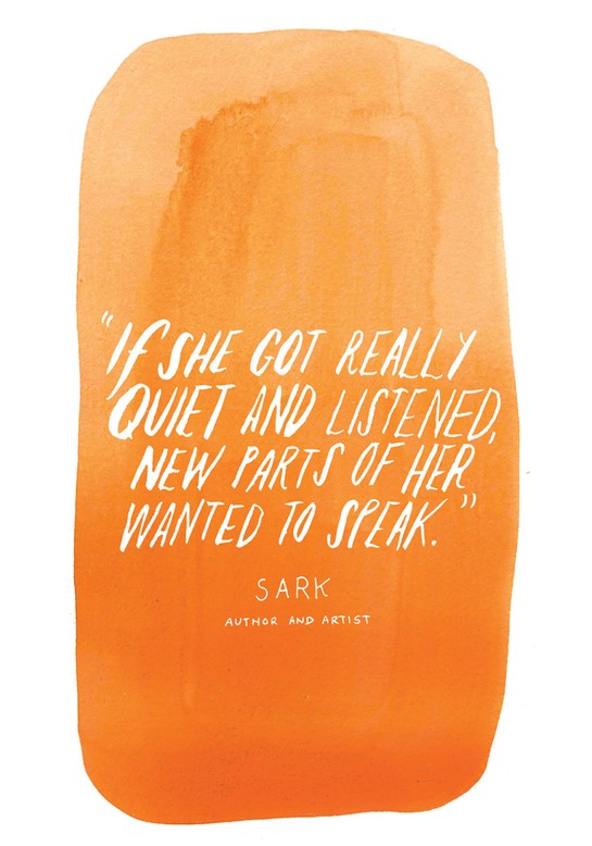 Sark Quote Illustration