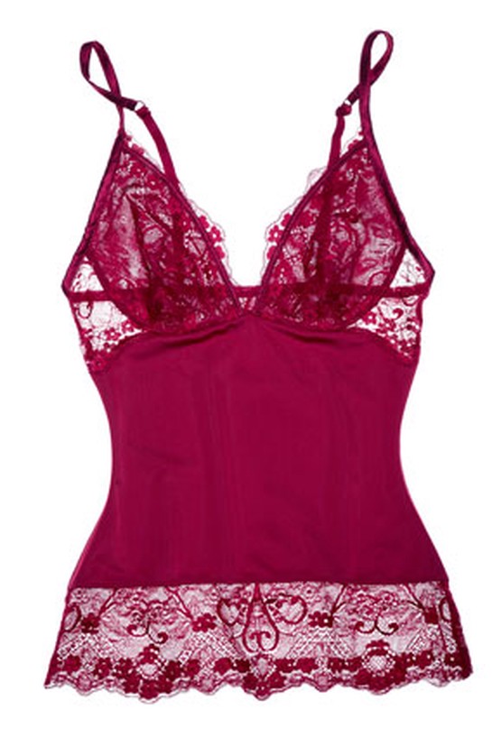 scarlet camisole