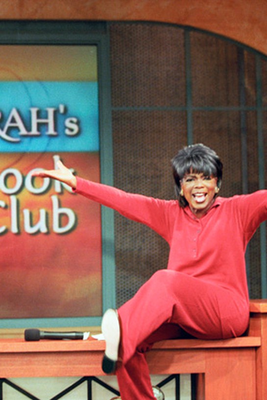 Oprah announces the first Oprah's Book Club selection