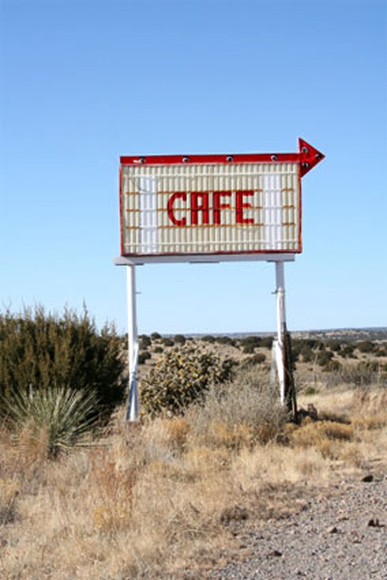 cafe sign