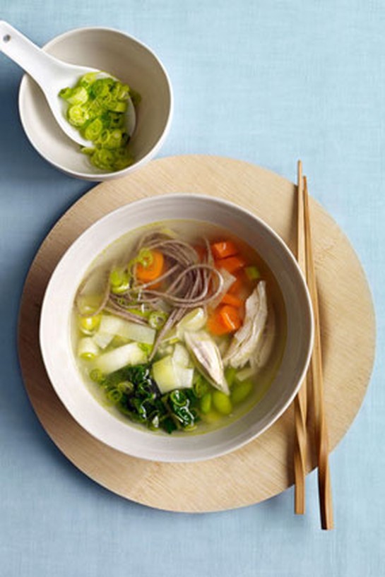 Miso Noodle Soup with Chicken