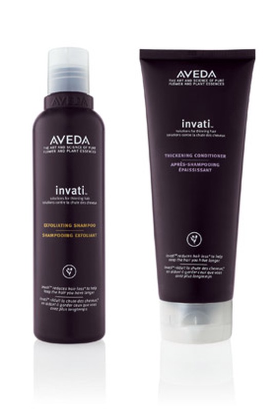 Aveda Invati Exfoliating Shampoo and Thickening Conditioner