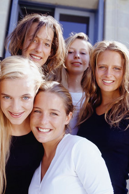 Group of female friends