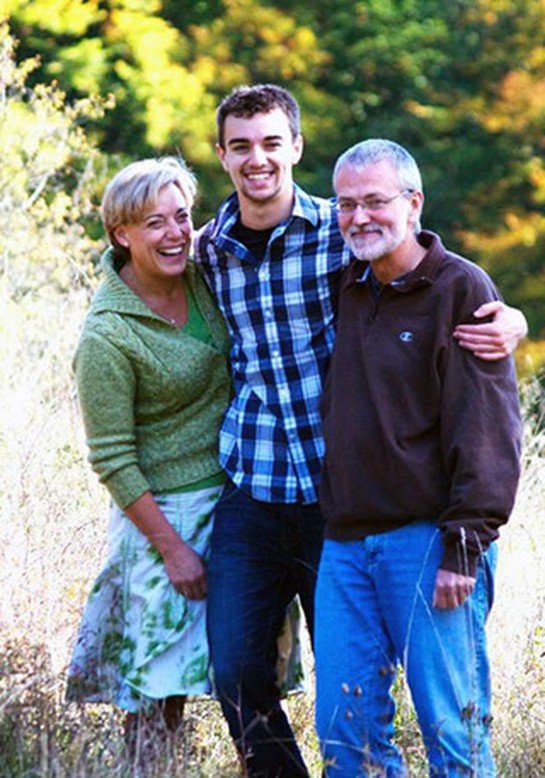 Gwen Gamble, Bob Gamble and son