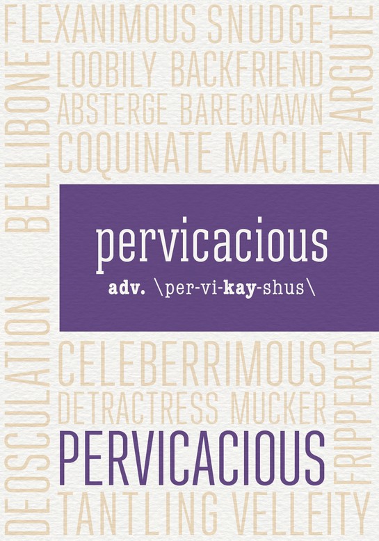 pervicacious definition