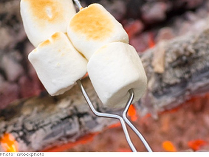 Grilled S'more recipe