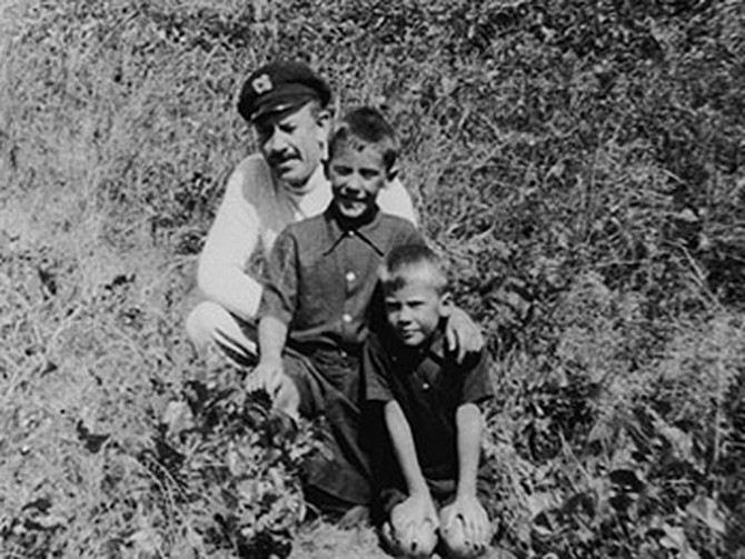 Steinbeck and his sons