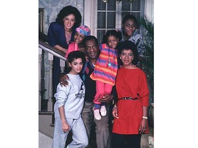 The Huxtables from The Cosby Show