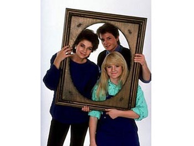 The Keatons from Family Ties