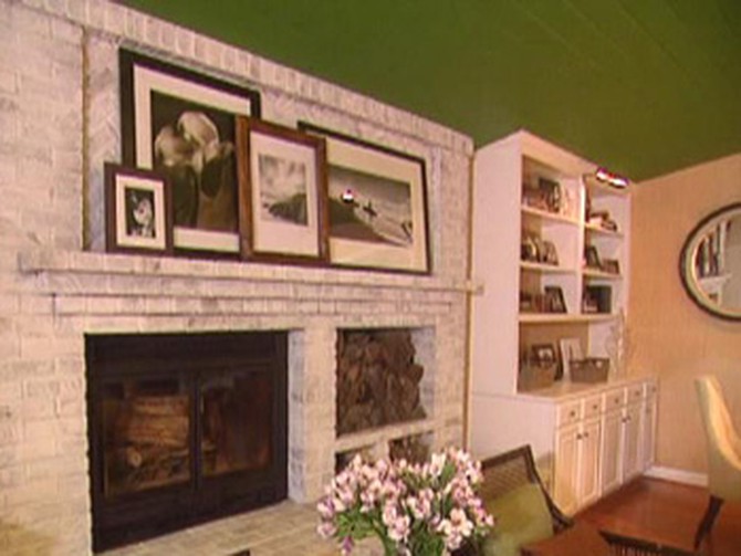 Nate Berkus shows a family how to add personal touches to their fireplace.