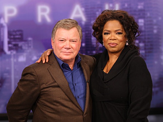 William Shatner and Oprah