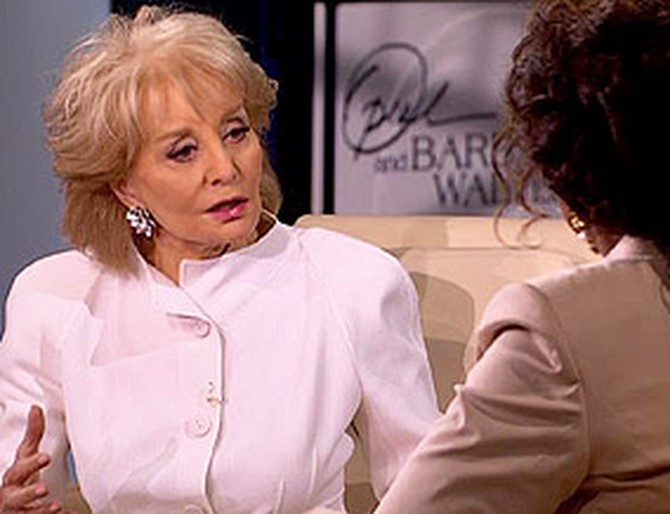 Barbara Walters talks about her daughter