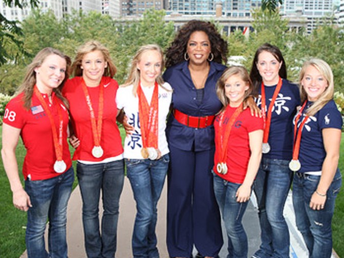 The U.S. women's gymnastics team