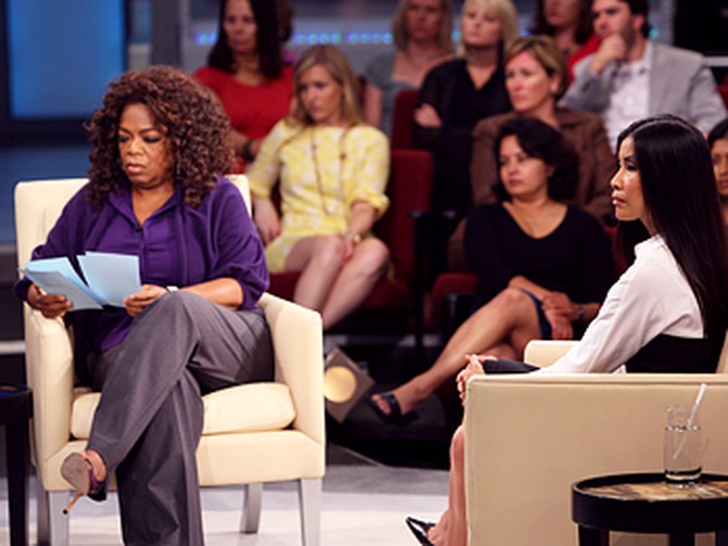 Oprah and Lisa Ling