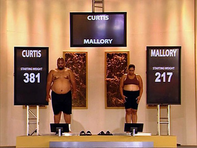 The Biggest Loser weigh-in