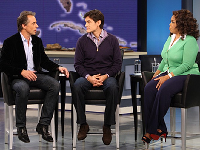 Dr. Oz, Oprah and author Dan Buettner discuss the blue zones.