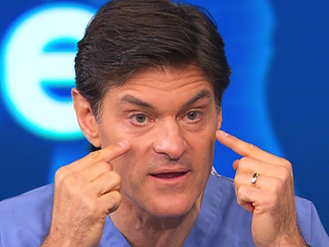 Dr. Oz explains what causes puffy eyes.