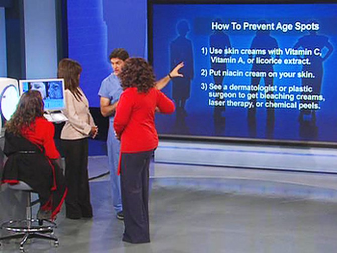 Dr. Oz explains the three things you can do for your skin.
