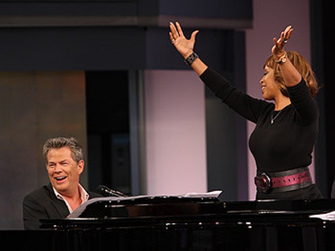 David Foster and Gayle King