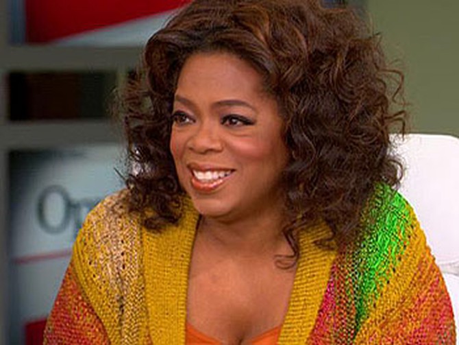 Oprah discusses the inauguration.