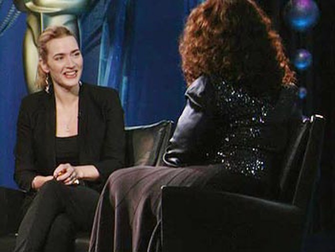 Kate Winslet on her daughter's reaction to her dress