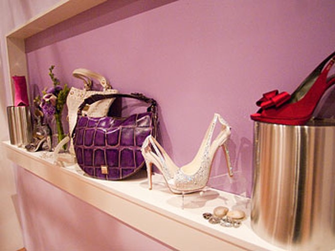 Special occasion heels at Oprah's Accessory Boutique