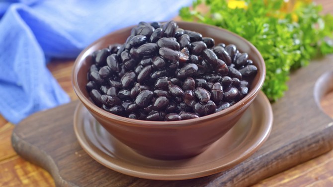 black beans happy food