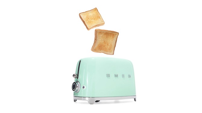 SMEG two-slice toaster