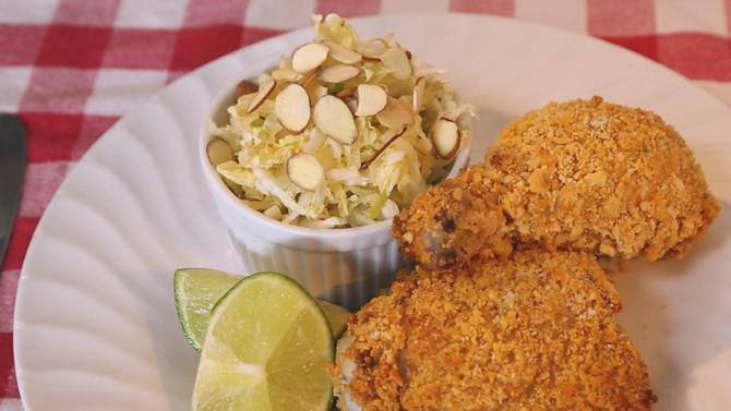 Healthy Oven-Fried Chicken