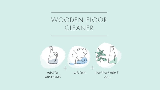 wood floor cleaner diy