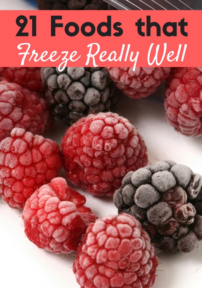 foods that freeze well