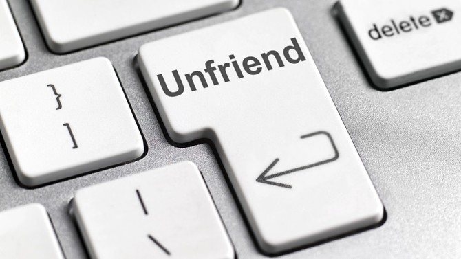 unfriend keyboard