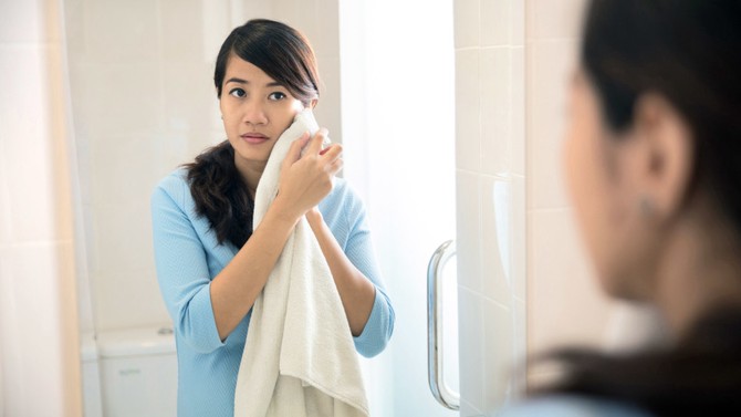 washing your face habits