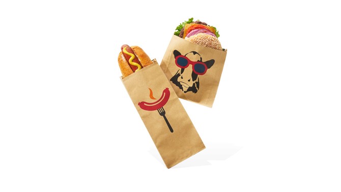 grub hamburger or hot dog pouches