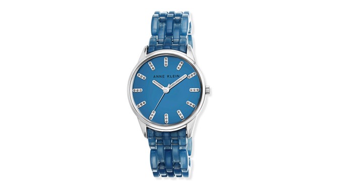 Blue Ann Klein Watch