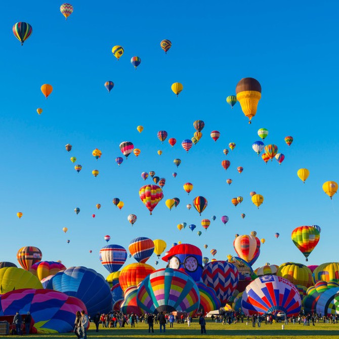albuquerque new mexico hot air balloon festival